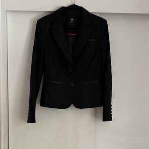 Rock & Republic Elegant Black Suit Jacket